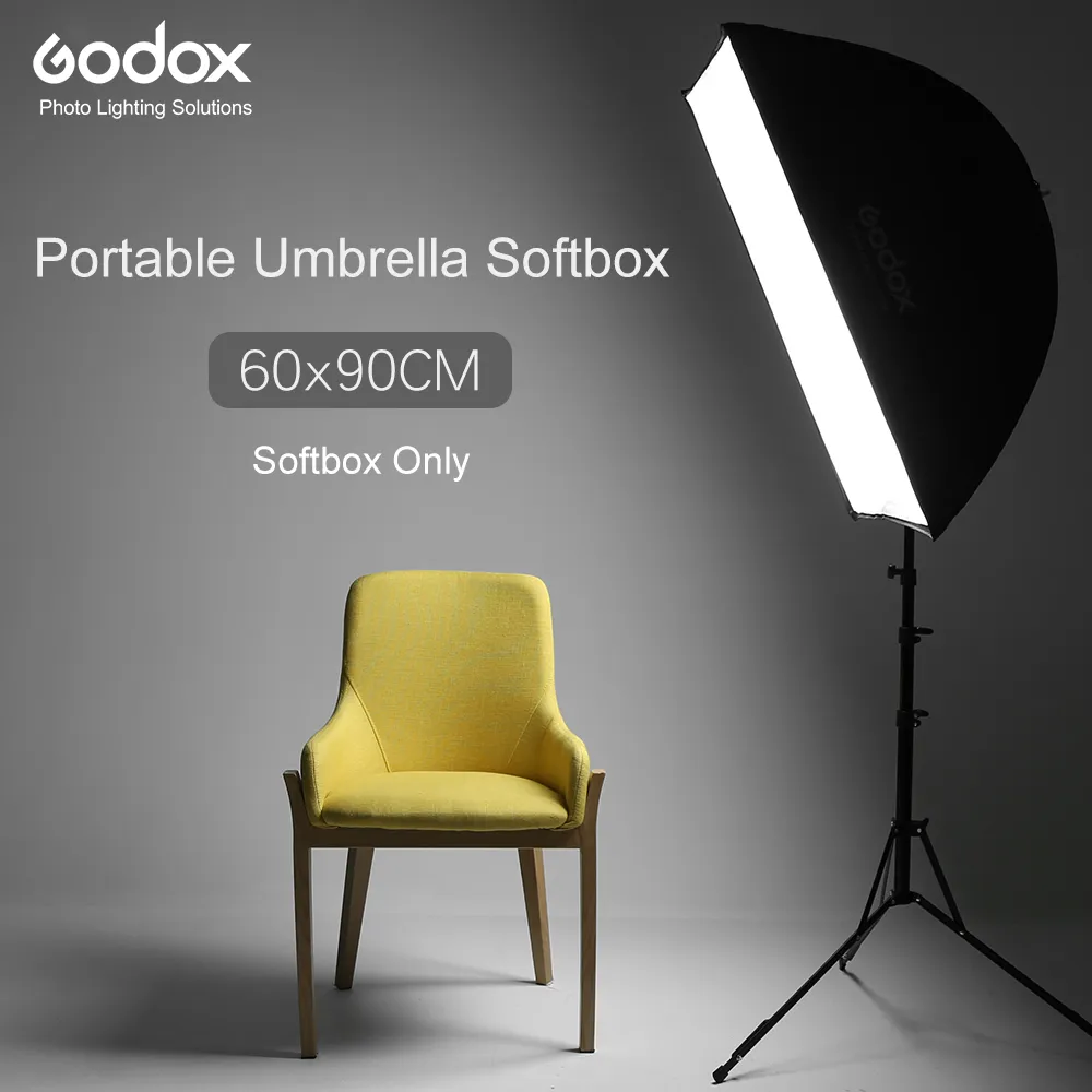 thumbnail image 2 of Meking 60x90cm Strip Softbox Umbrella For Studio Flash & Speedlite - Portable With Carrying Bag 2 of 4