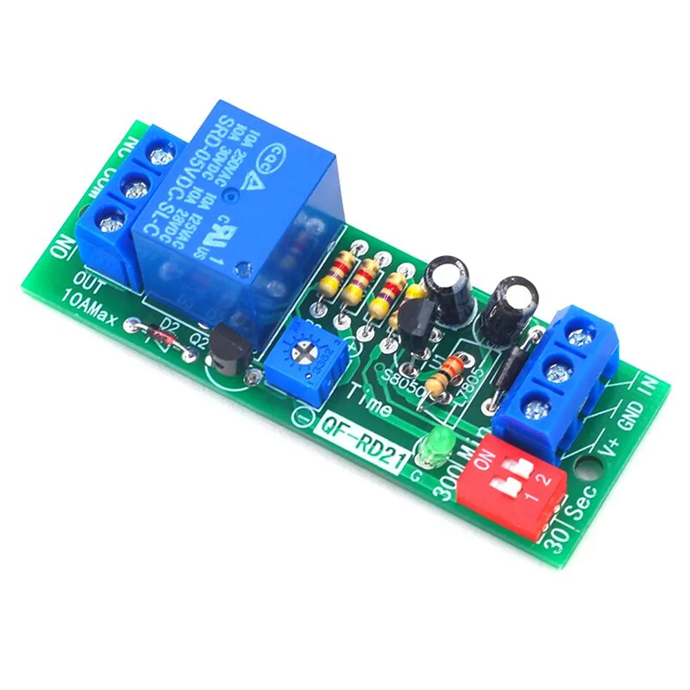 Power-Off Delay Disconnect Relay Module for Vehicle Auto Shutdown, 5V ...