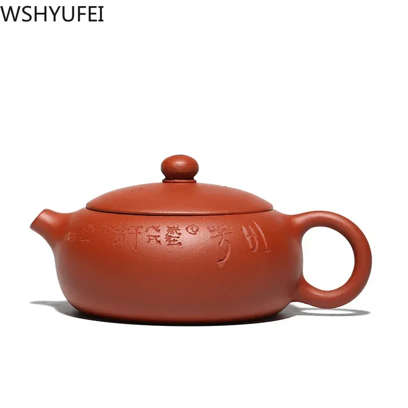 Yixing cinese Tea Pot fatto a mano Clay viola Clay Xishi TEAPOT AUTUNIC ORE BEAZIA OOLONG OOLONG TEA GIFTS PROPRIETURA 120ML