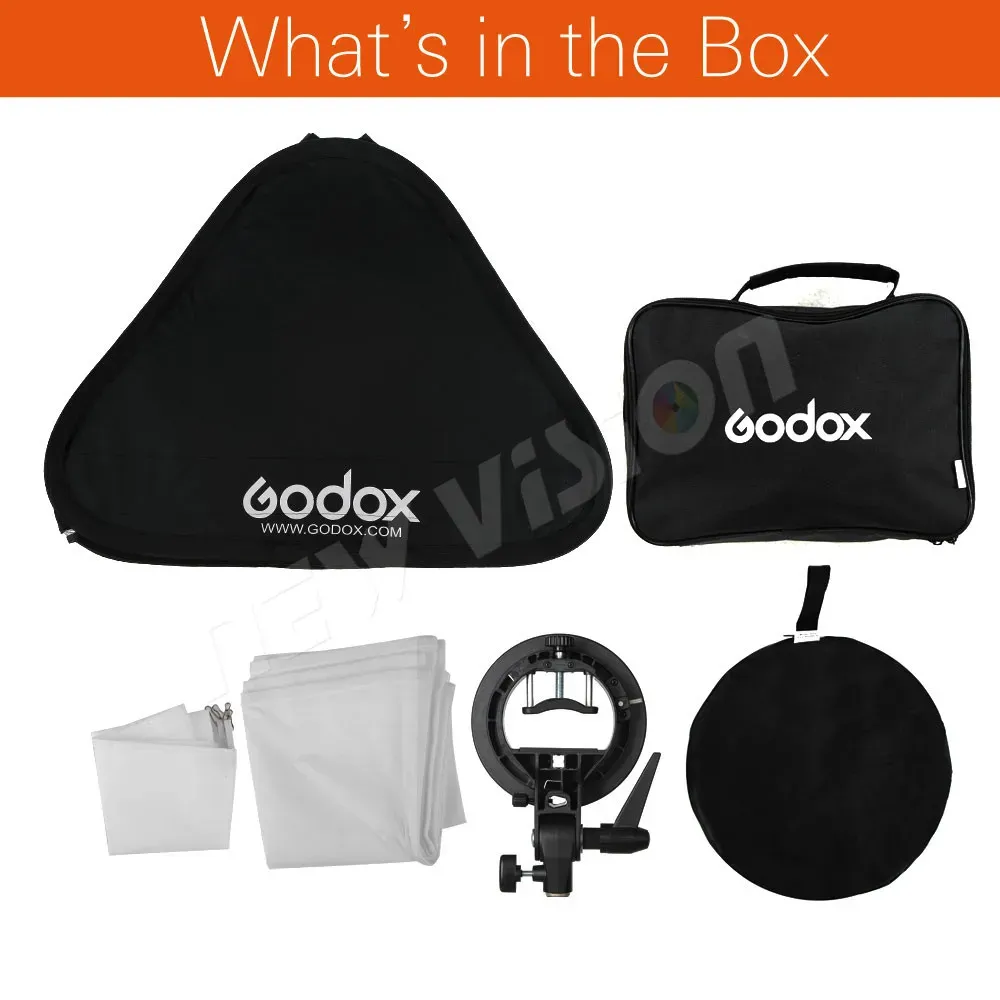 GODOX 60 X 60cm Softbox S-Type Bowens Mount Holder Bracket - View #8
