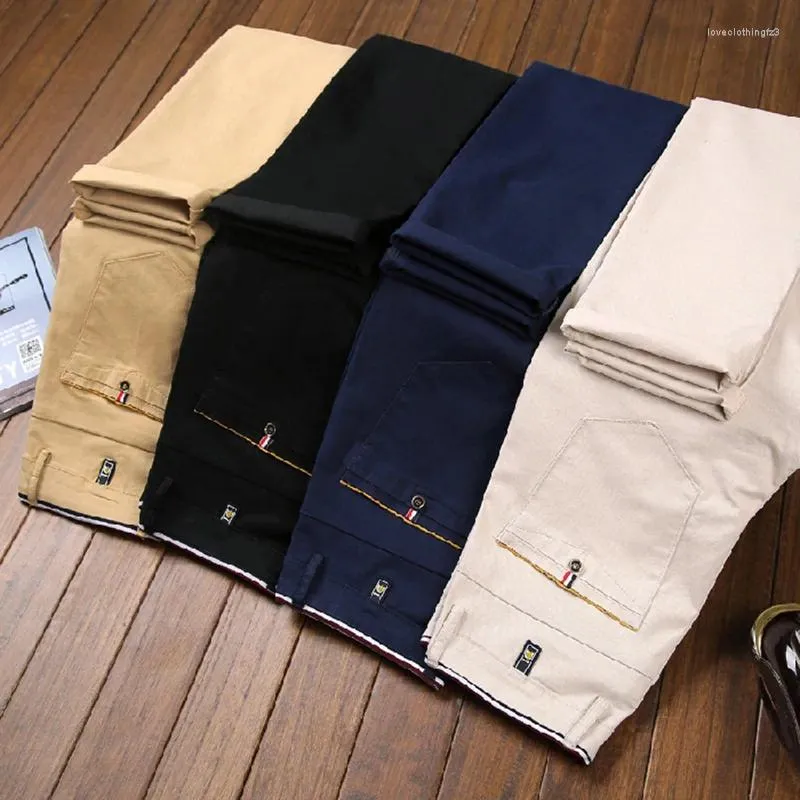 Business jeans maschile slim fit pantaloni lunghi pantaloni coreani casual sciolte tratono dritto comodo traspirato di alta qualità