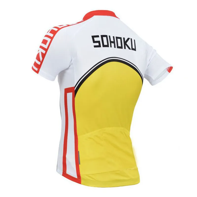 Yowamushi Pedal Mens Sohoku Cycling Jersey Summer Mtb Bicycle Clothing Mountain Bike Wear Clothes Cycling Gear Sportwear Uniform From 24 52 DHgate