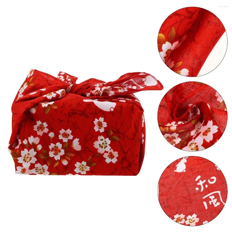 Table Cloth Bento Bag Small Handkerchief Bulk Fabric Wrapping Japanese Durable