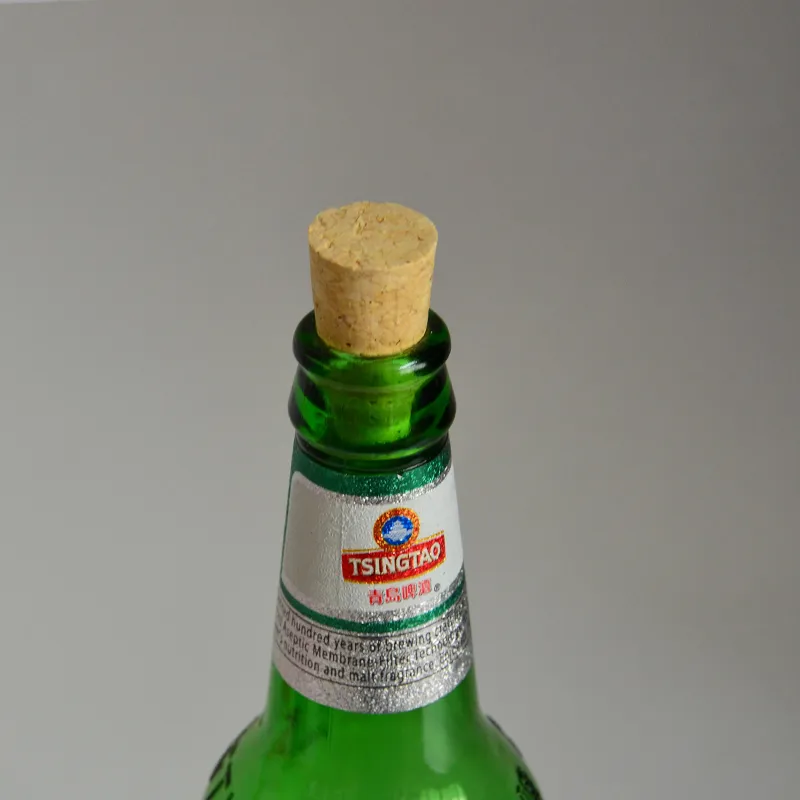 10pcs/działka naturalne korki drewniane butelka wina korki korki butelki do butelek do butelki stożkowe stożka uszczelniająca czapka