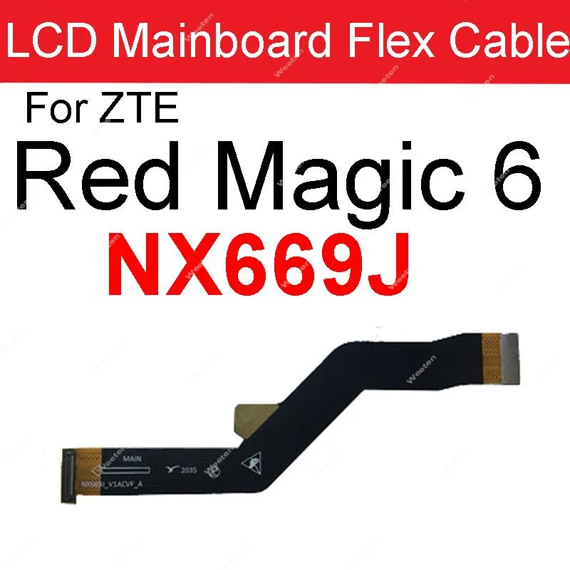 Mainboard Flex Cable voor ZTE Nubia Red Magic 5S 5G NX659J 6PRO 6 6S NX669J/S 7 PRO NX709J 7 NX679J 7SPRO NX709S MOEDERBOARD Flex