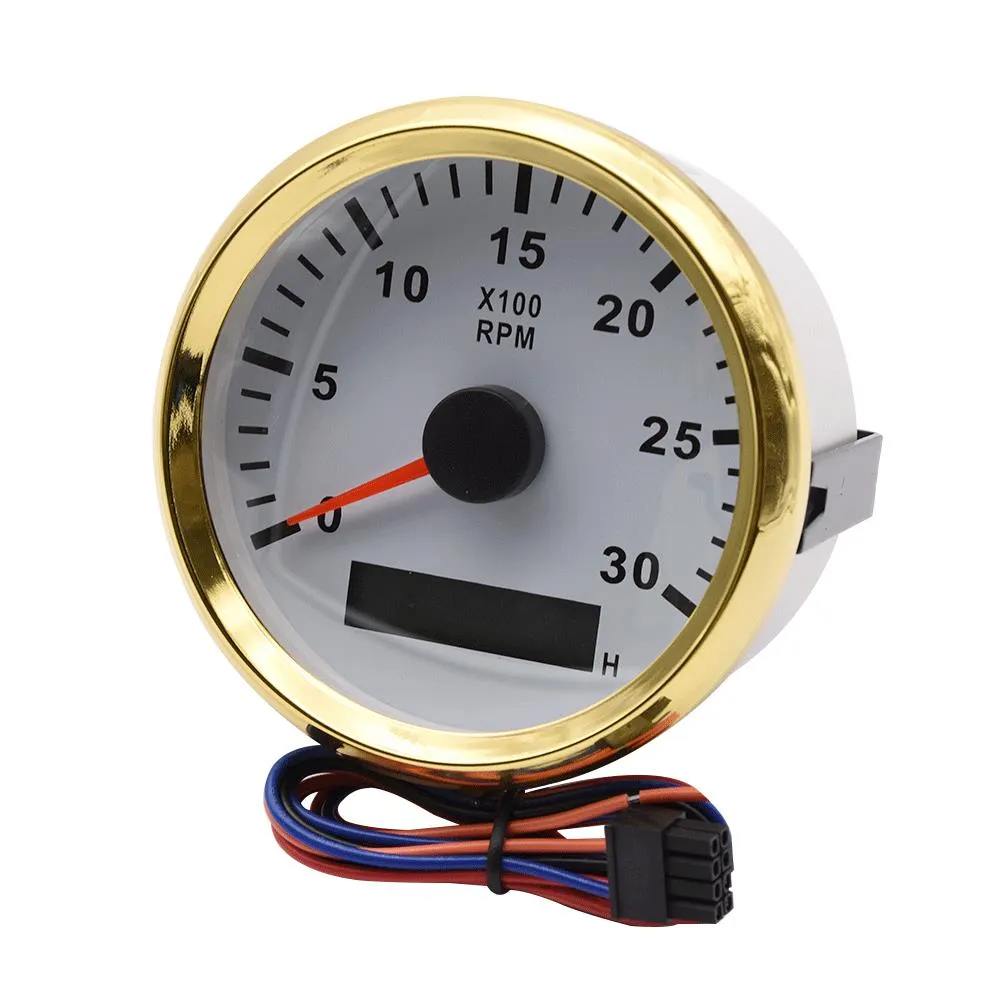 Tachimetro 85mm 0-7000RPM Per Barca/auto – Analogico Digitale, IP67 – RYSJM