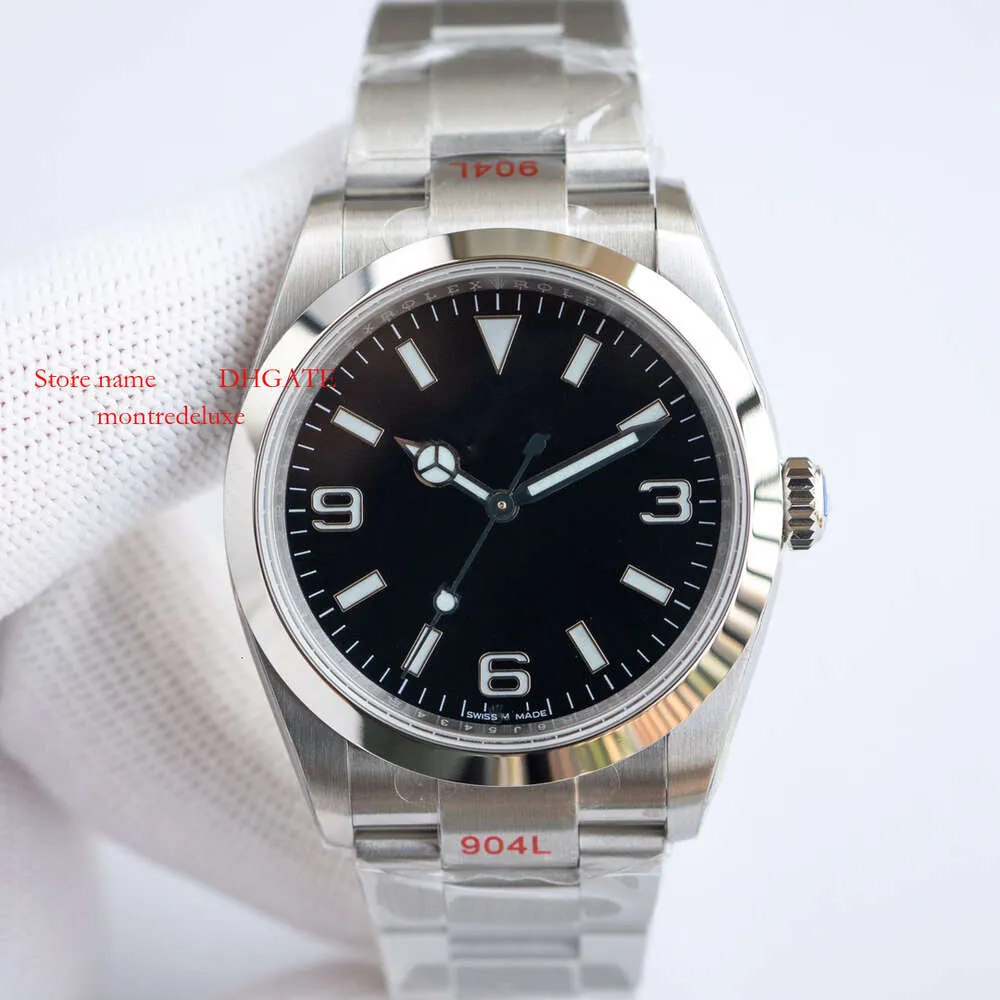 3132 Gray Wristwatches C Dial SUPERCLONE Explorer 2024 Mechanical 39Mm Designer Watch Men 904L II Factory Luminous 214270 Clean Lean 159