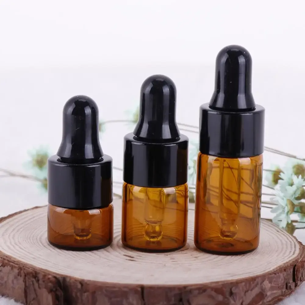 Amber PET Liquid Reagent Dropper Bottles with Eye Dropper for Chemistry ...