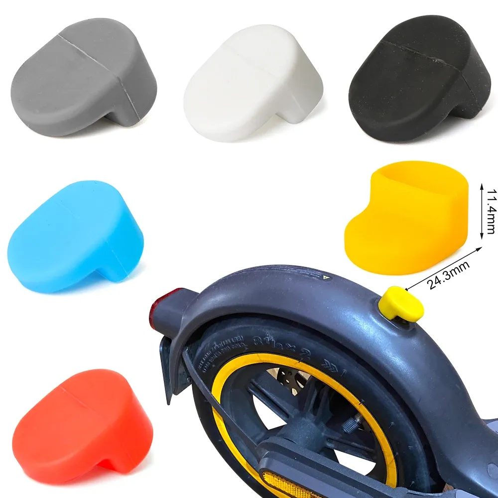 Couvercle de crochet en silicone de garde-boue arrière électrique pour les accessoires Scooter M365