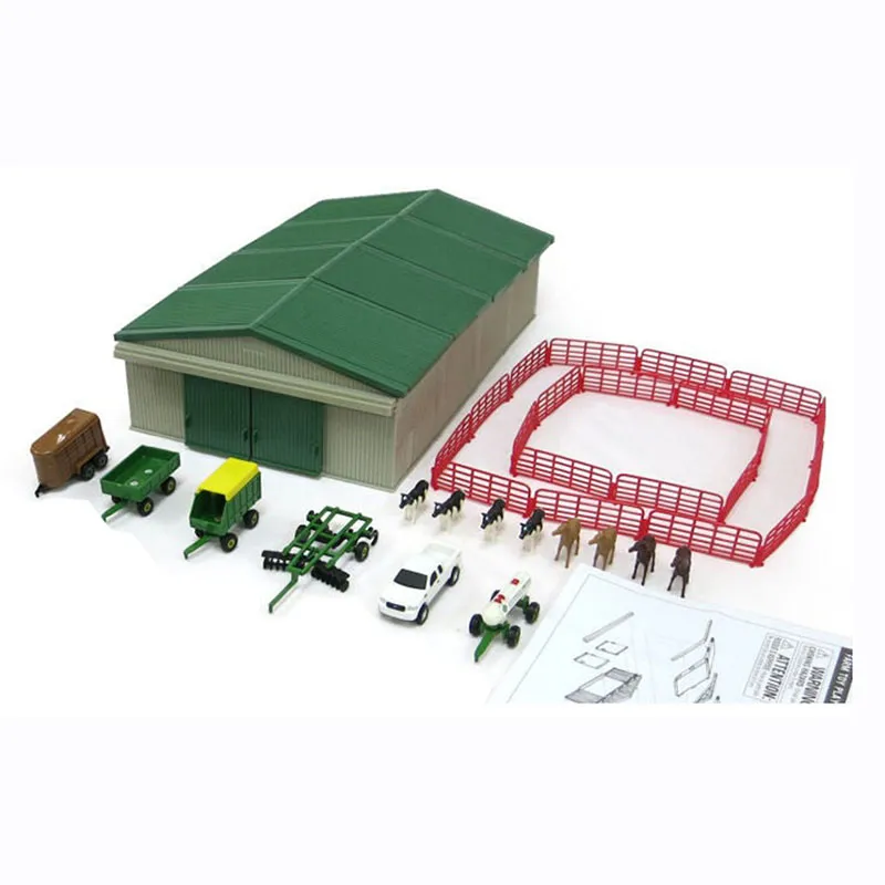 1 64 Scale Diecast Tractor Farm Livestock Vehicle Model Sand Table Scene Set Static Desktop Ornaments Farm Toys For Boys From Homepro6 70.6 DHgate.Com