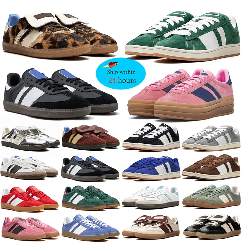 2024 designer casual shoes mens womens Black White Gum Brown Pink Purple Green mens trainers sports sneakers platform outdoor walking shoes 36-45