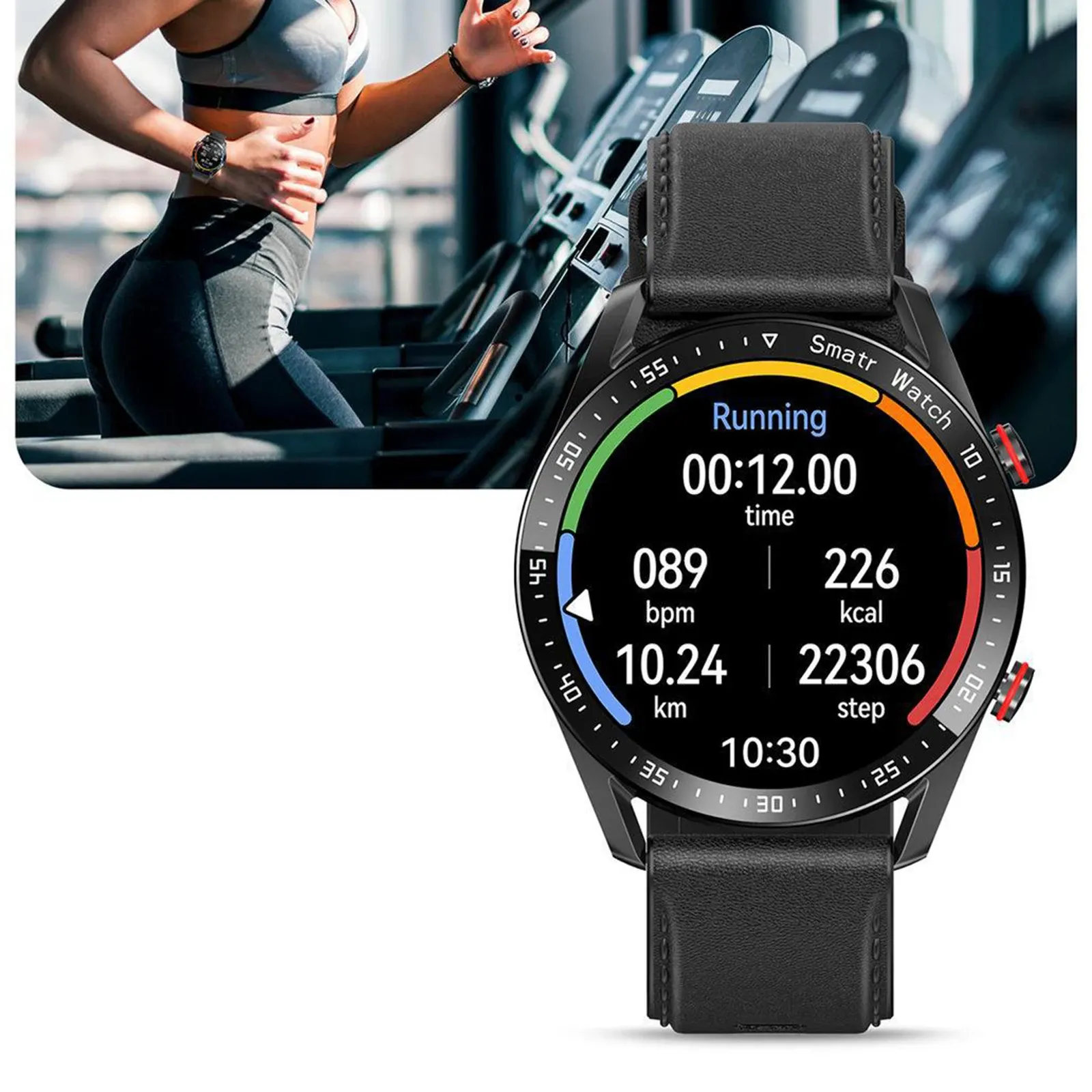 Watches Smart Watch ECG+PPG Call Music Player Smartwatch pedometer med hjärtfrekvens Sleep Monitor Fitness för Working Fitness Sports