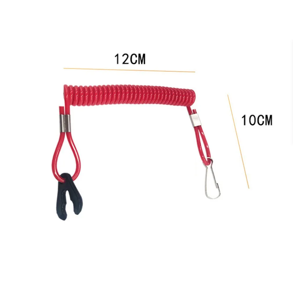 Boat Motor Engine Safety Kill Stop Switch Lanyard Emergency Cut Off Cord For Suzuki Outboard Motors