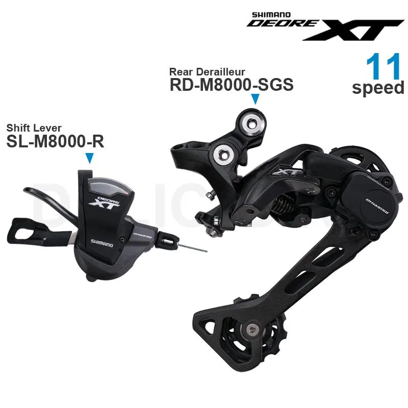 Shimano Deore XT M8000 11V 11Speed Groupset SL-M8000-R Shifter RD-M8000-GS RD-M8000-SGS Achter Derailleur Originele onderdelen