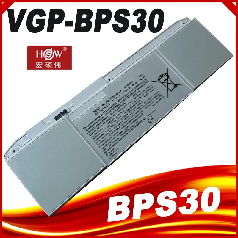 Аккумуляторы New VGPBPS30 BPS30 Оригинальная батарея ноутбука для Sony Vaio T11 T13 SVT11 SVT13 11.1V 4050MAH 45WH