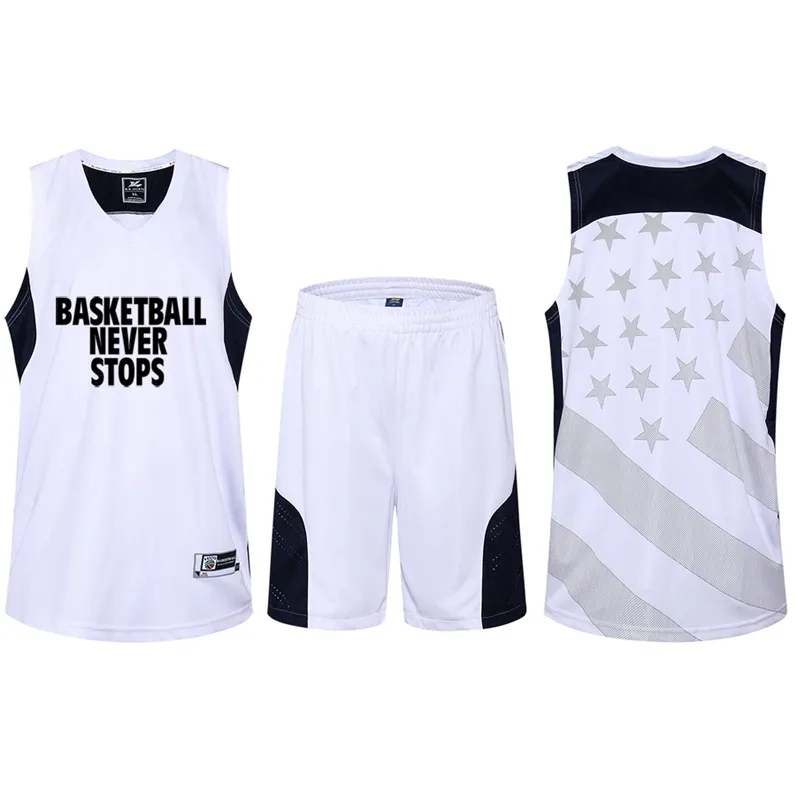16Colors Set anpassat tåglogo Namn Basketbolltröja Shorts Number Man Set Jersey Boy Shirt Short Set Set Thin Dry Fit