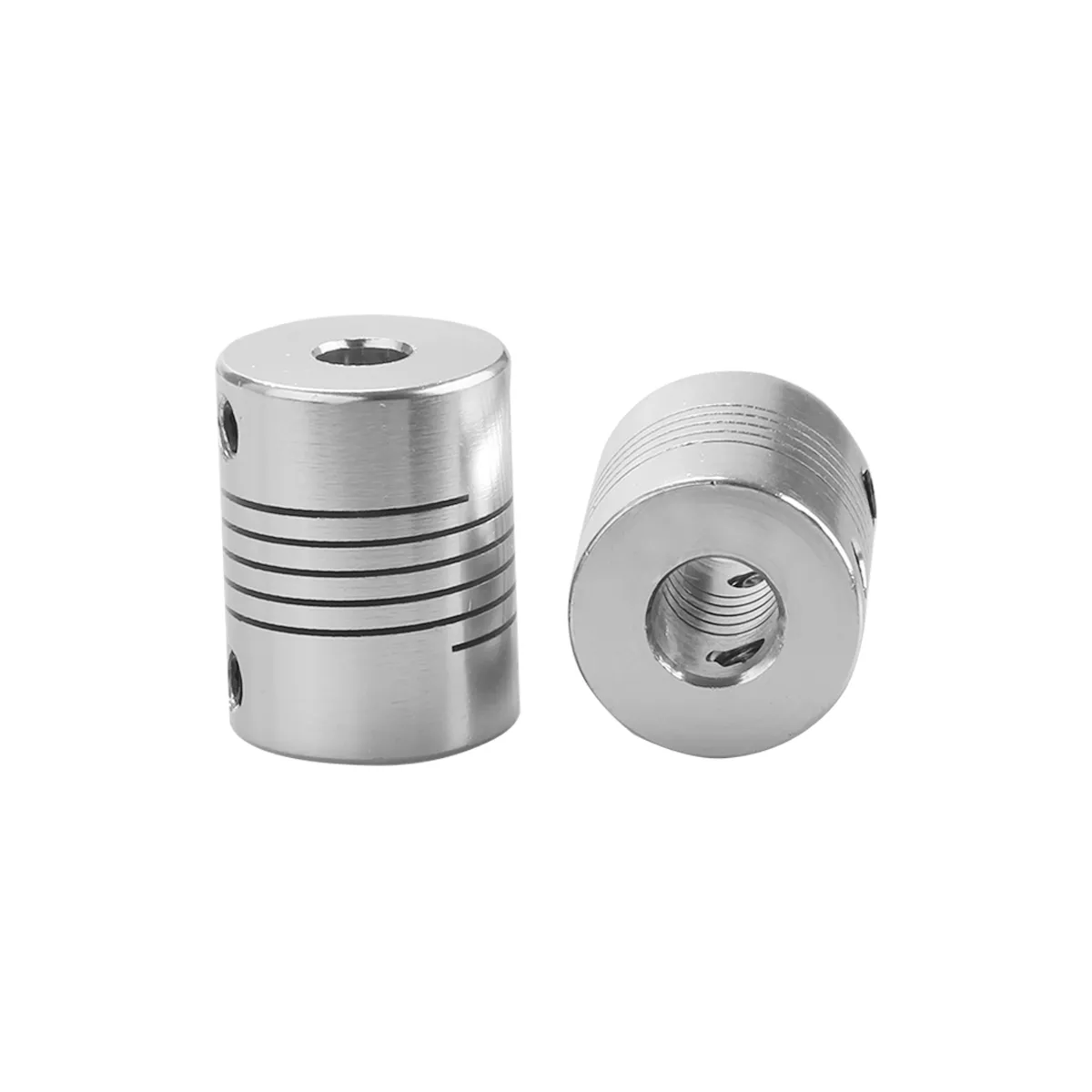 1pc Motor Jaw Shaft Coupler 5mm To 8mm Aluminium Alloy Flexible Coupling OD 19x25mm 6/8/10mm