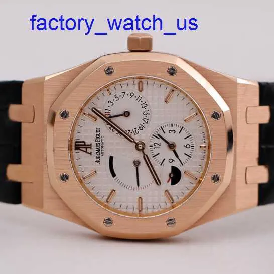 Hot AP nadgarstka Epicka Royal Oak Series 26120 lub Mens Watch Rose Gold Automatyczne mechaniczne mechaniczne Szwajcarskie Słynne zegarek Luksusowy zegarek sportowy 39 mm