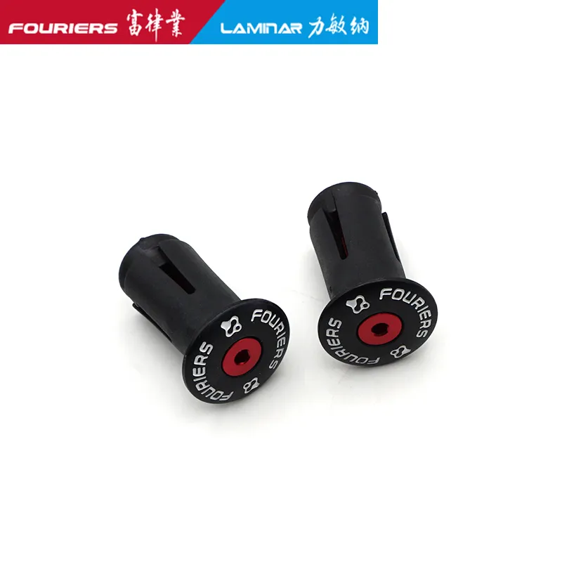 1 pair Fouriers Bicycle Grip Plug for Road Bike Handlebar End Plugs Caps