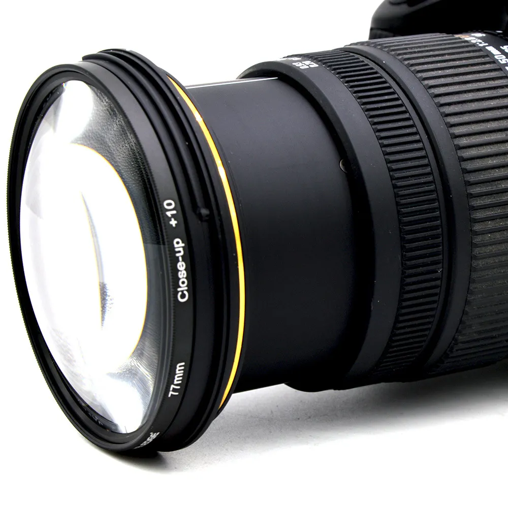 DHD Digital 77mm Close-Up Macro Filter Set – +1, +2, +4, +10, 2-Year Warranty