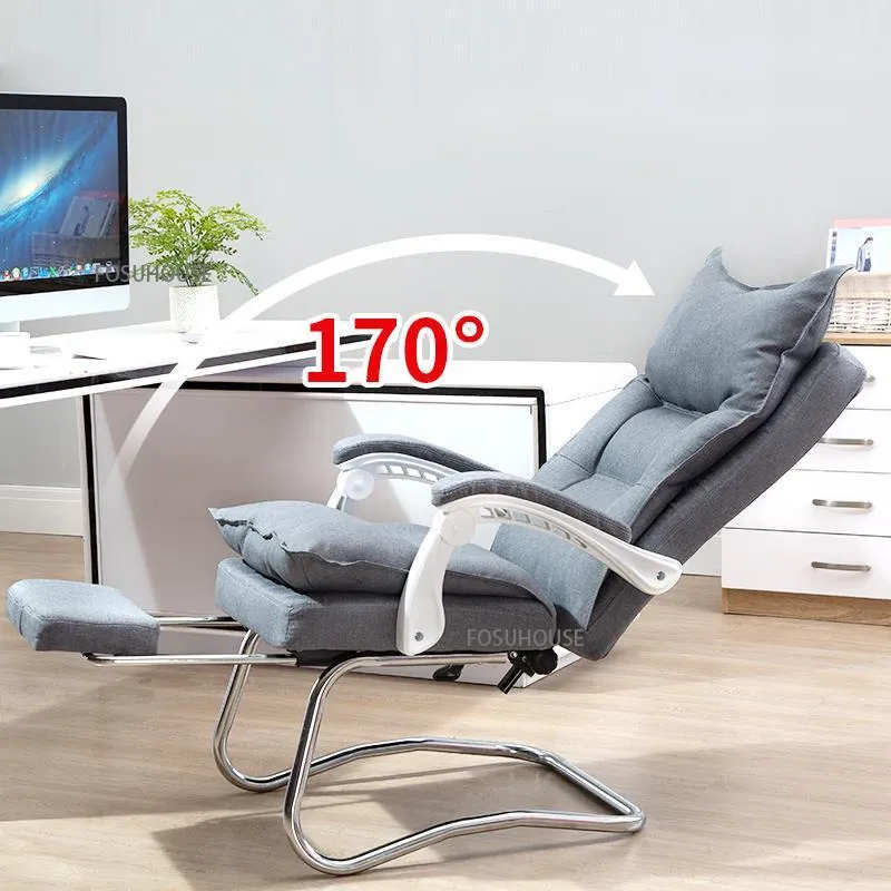 Moderni mobili per ufficio sedia da ufficio camera da letto casa sedia computer designer minimalista stoffa comoda sedie da gioco studio di studio