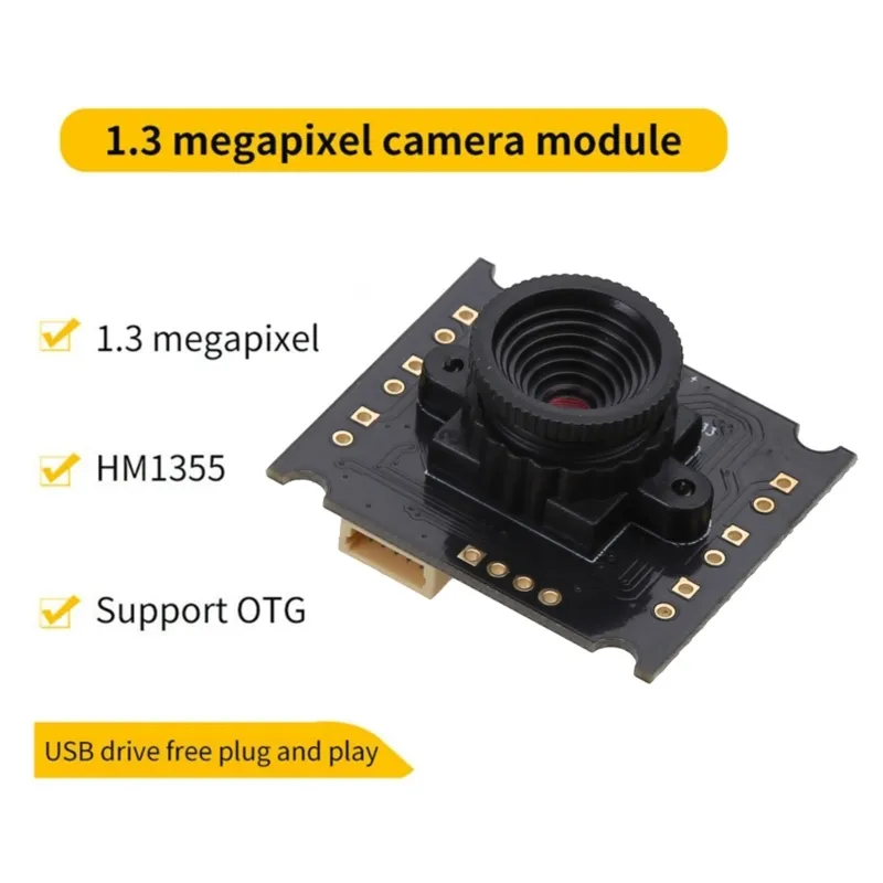 OV9726 Module de caméra 1M Pixels Capteur CMOS du pilote gratuit USB 42/70 degrés 3,0 mm / 2,8 mm Distance focale Remplacem