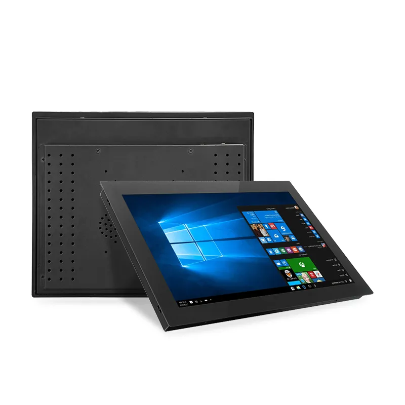 IPS Screen 10.1 Inch Monitor for Industrial Computer VGA HDMI DVI Not Touch Screen Industrial Display Buckles Mounting