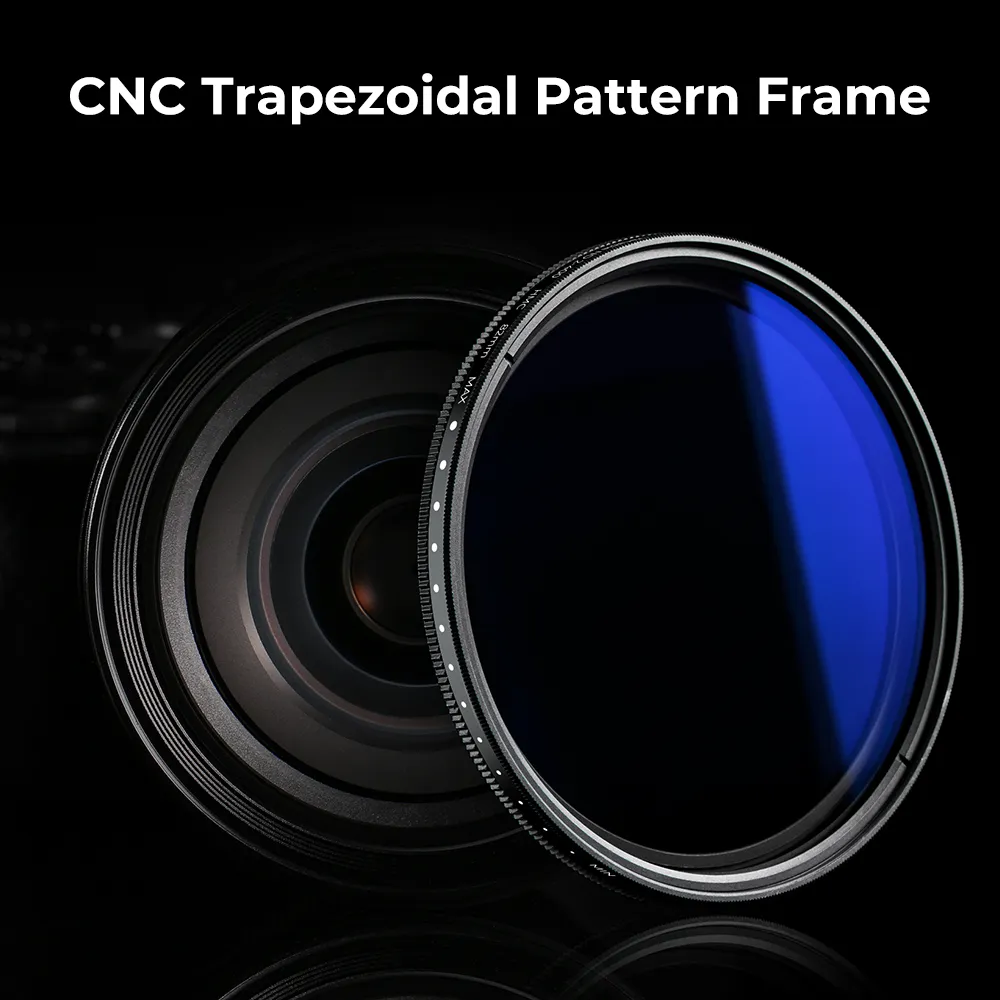 Walking Way ND2-400 Variable Fader Filter – 55mm & More Sizes Available