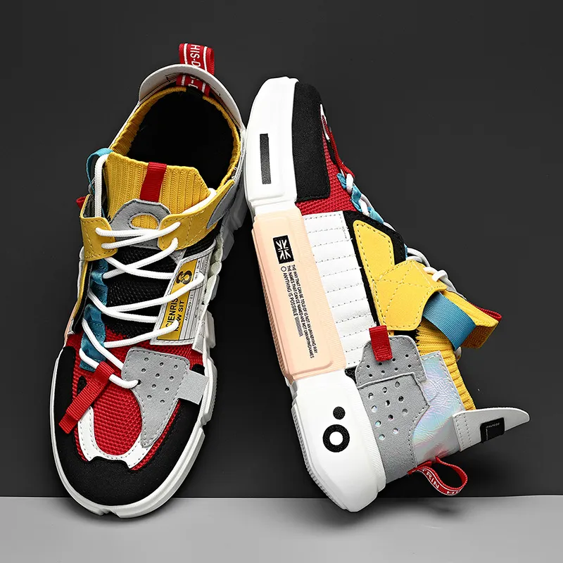 Summer 2022 Mixed Colors Sneakers Men Breathable Trendy Male Couple Shoes  Big Size 46 Light Casual Shoe Zapatillas Hombre From 181,38 € | DHgate