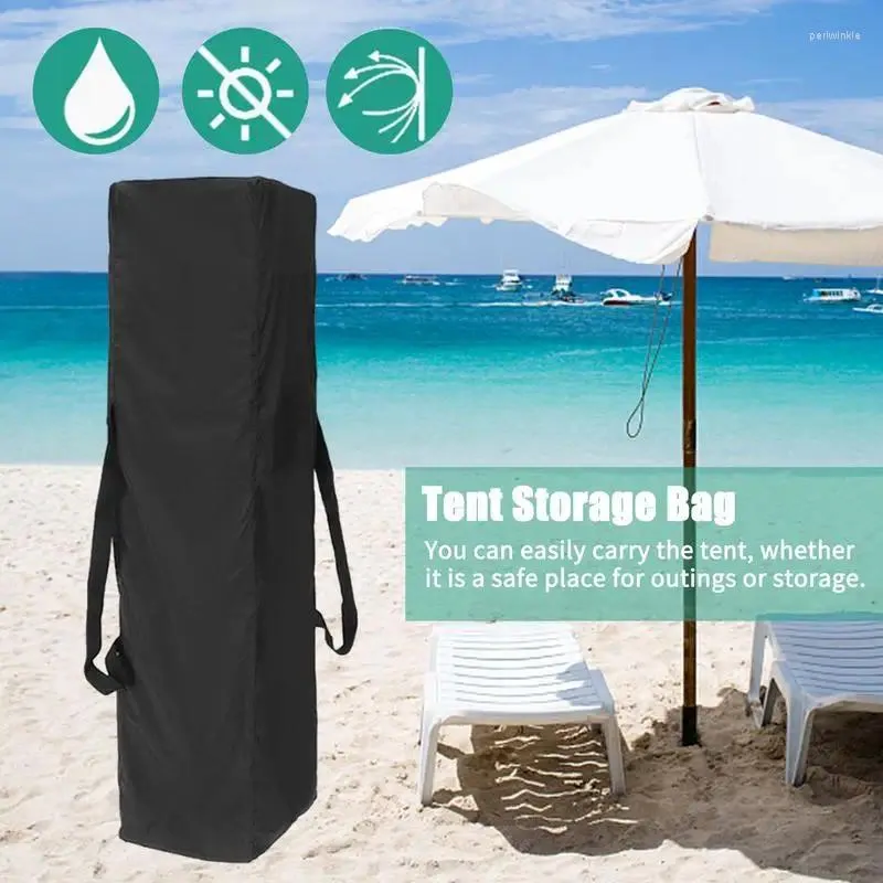 Storage Bags Outdoor Canopy Tent Bag Waterproof Cover Sunscreen Garden Awning Tote Camping Shed Handbag