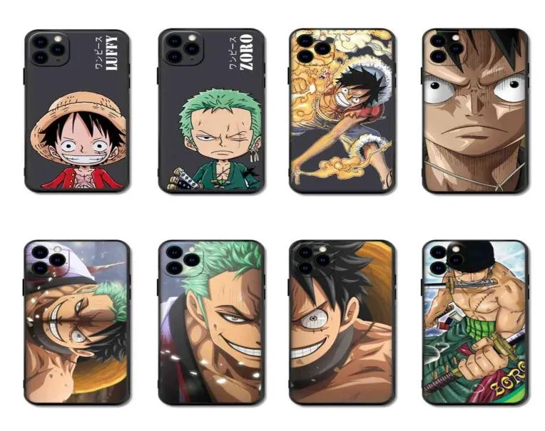 İPhone 13 11 12 Pro Max Mini 7 8 6 Plus XR X XS SE Telefon Kapağı Luffy Zoro Klasik Fundas Capa H8281943