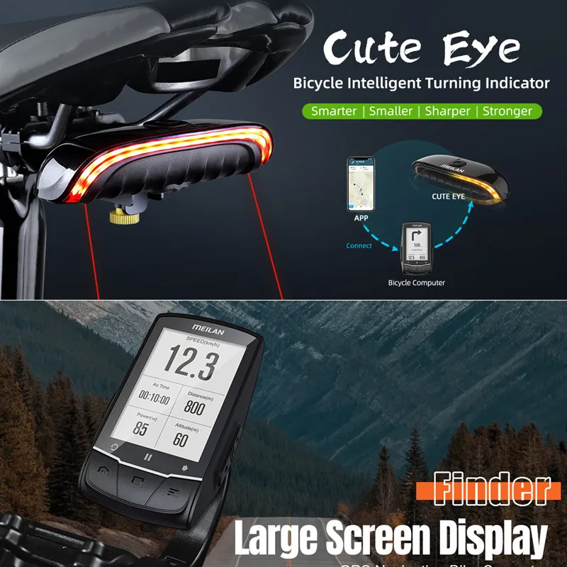 Sate Lite Mountain Bike Rear Light Nepal Mountain Bike Odometer