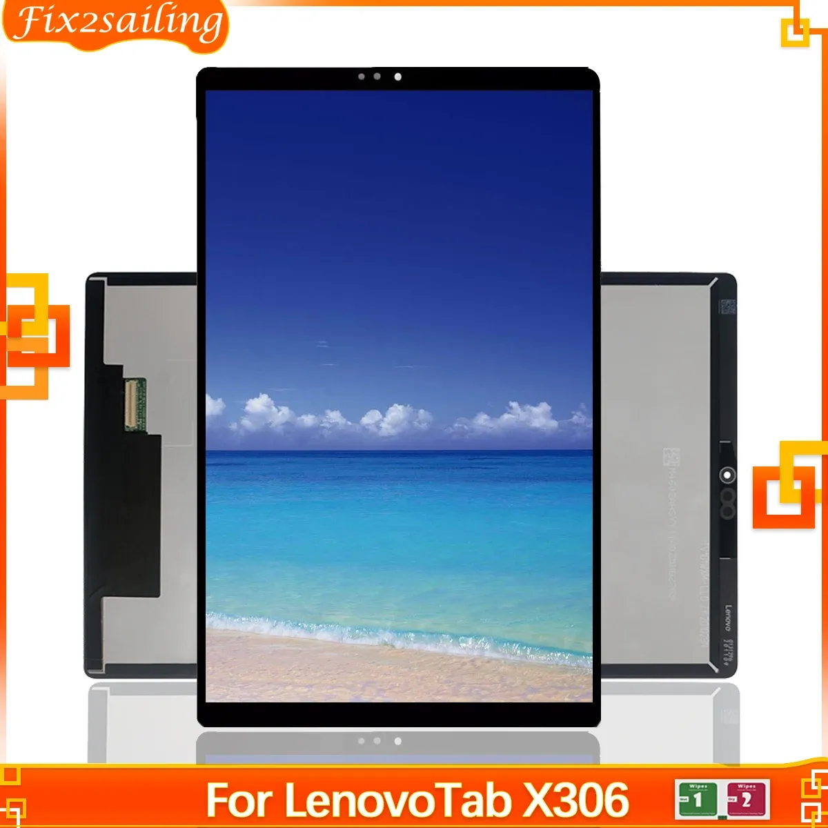 Panneaux LCD d'origine pour Lenovo Tab M10 HD HD 2nd Gen TBX306F TBX306X TBX306V TB X306 Affichage de l'écran tactile Assemblage de numérise