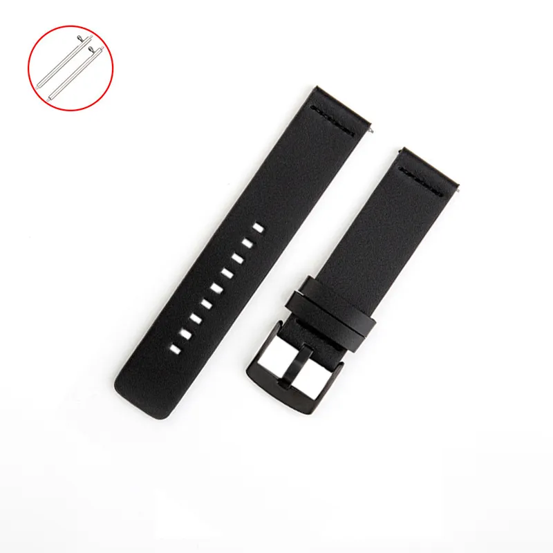 WatchBand para Huawei Honor S1/Fit Smart Watch Relógio Substituível Banda de pulseira de couro de 18 mm para Huawei Talkband B5 Strap