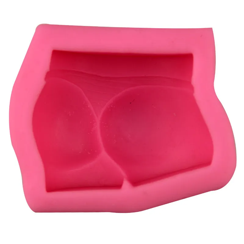 1 pezzi 3D Funny Bikini Silicone Sintep Autodida di stampo artigianale a mano Imposchi di sapone insetti 3D stampi sapone sapone che produce sapone strumento fai -da -te