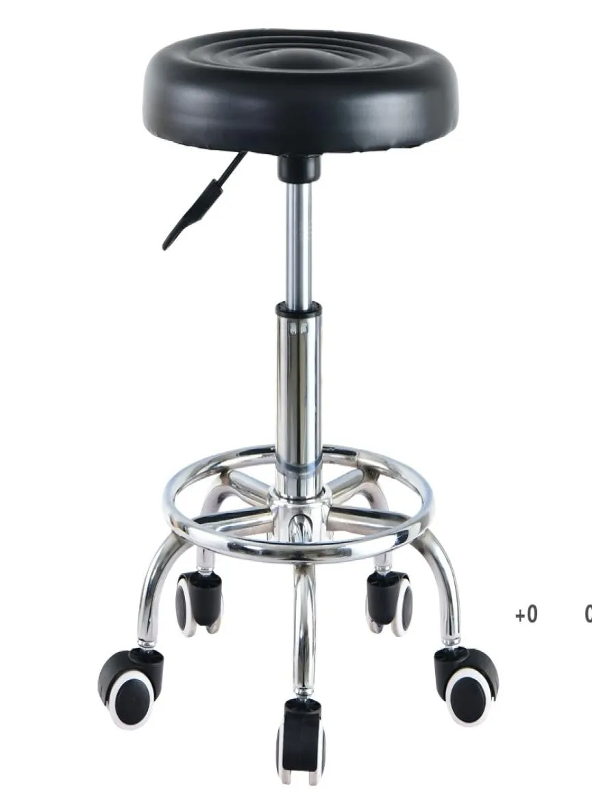 Hydraulic Adjustable Salon Stool Swivel Rolling Tattoo Chair SPA Massage Commercial Furniture sea EWA52719390723