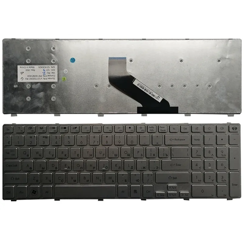Teclados RU New Teclado para Acer E1532 E1532G E1572 E1572G E1731 E1731G E1771 NV55 NV57 MP10K33SU6981W Laptop russo
