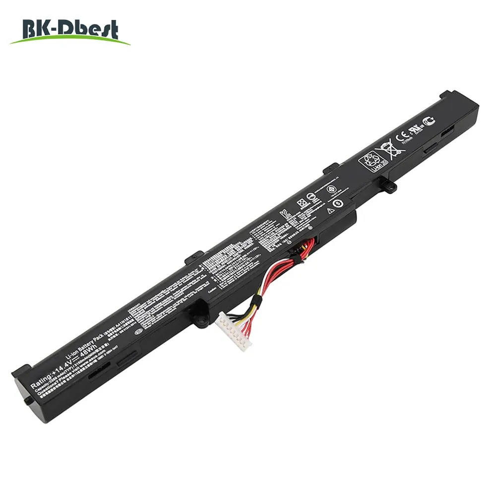 Batterie BKDBEST 48Wh Batteria per laptop A41N1611 per Asus Rog Strix GL553V GL553VD GL553VE GL553VW GL753VD GL753VE FX53V FZ53V Serie ZX53V