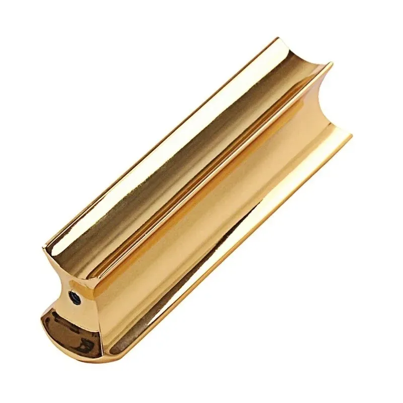 Zinc Alloy Guitar Finger Sleeve Slide Stick for Electric Guitar Playing and Folk Music Performance with Metal Bass Guitar Slide Stick