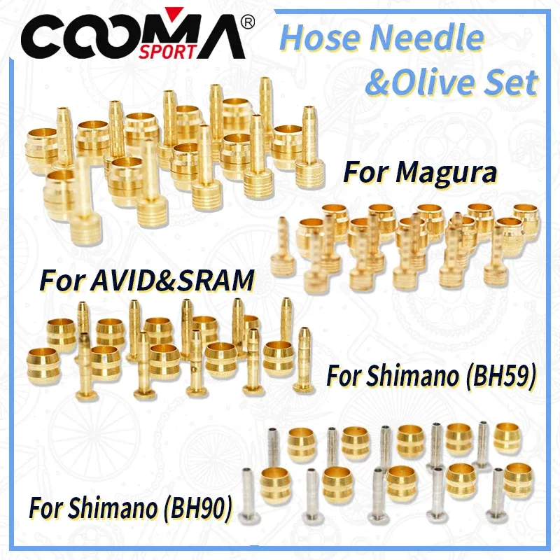 Bicycle Hydraulic Brake Line Connectors: Premium Steel Hose Kit, Shop ...