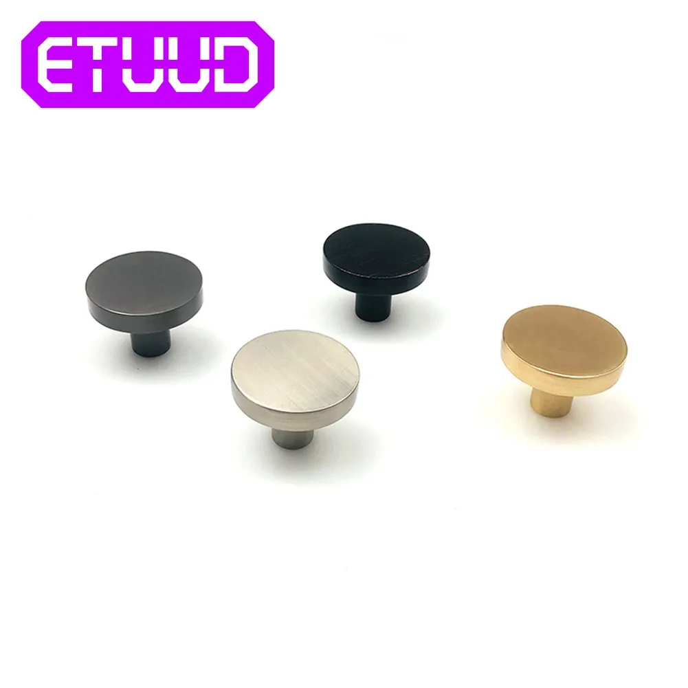 Zinc Alloy Cabinet Knobs and Handles Shell Drawer Knobs Kitchen Knobs Gold Knobs for Furniture Cupboard Handles Pulls