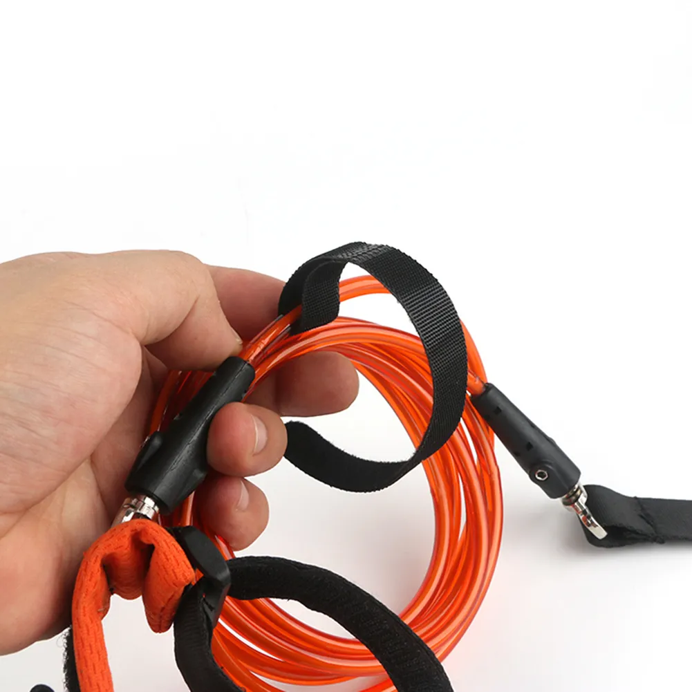 Premium 4mm Surf SUP Ankle Leash Surfing Coiled Stand-Up Paddle Board ...