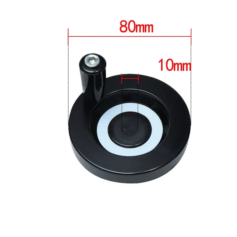 M5 M6 CNC 3D Drukarka ręczne Kółka ręczne mechaniczne obrzęka do otworu ręcznego z zdejmowanym uchwytem okrągłe akcesoria maszynowe