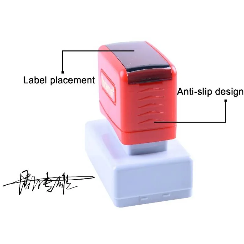 Lehrername benutzerdefinierte Name Stempel Signatur Kalligraphie Selfing-Schnittpersonalierter Stempel für School-Schüler Kindertücher Tintenstempel