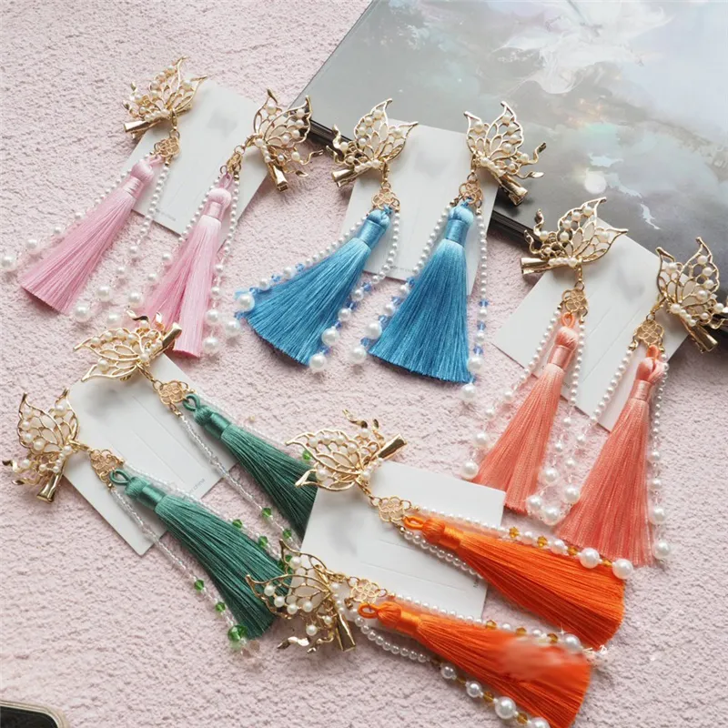 e Classical Hanfu Pildant Pendant Pendre Hairpin Style Style Girls 'accessoires CHEAUX CHIL CILLE DÉCOR