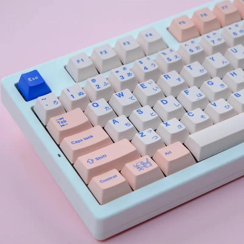 アクセサリ1セットGMK 129キーPOCO KEYCAPSダブルショットPBTチェリープロファイルMXスイッチのメカニカルゲームキーボードカスタムISO