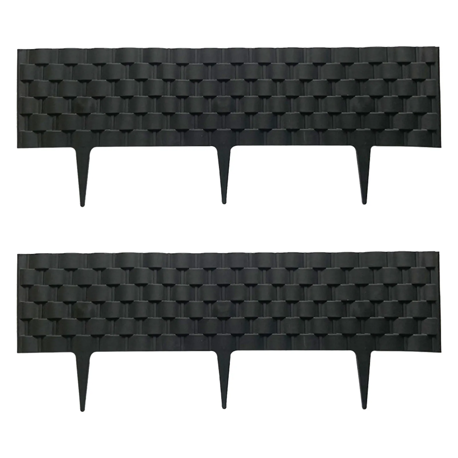 En yeni 2pcs dekoratif bahçe düğün eskrim bahçesi çit kenarları diy rattan efekti duvar bahçesi bahçe arka bahçe dekorasyon