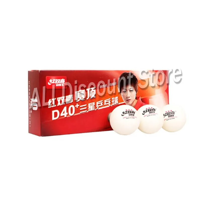 Originele DHS Palio Sanwei 729 40+ 3 Stars Nieuwe Table Tennis Ball Nieuwe technologie voor Ping Pong Racket ITTF goedgekeurd