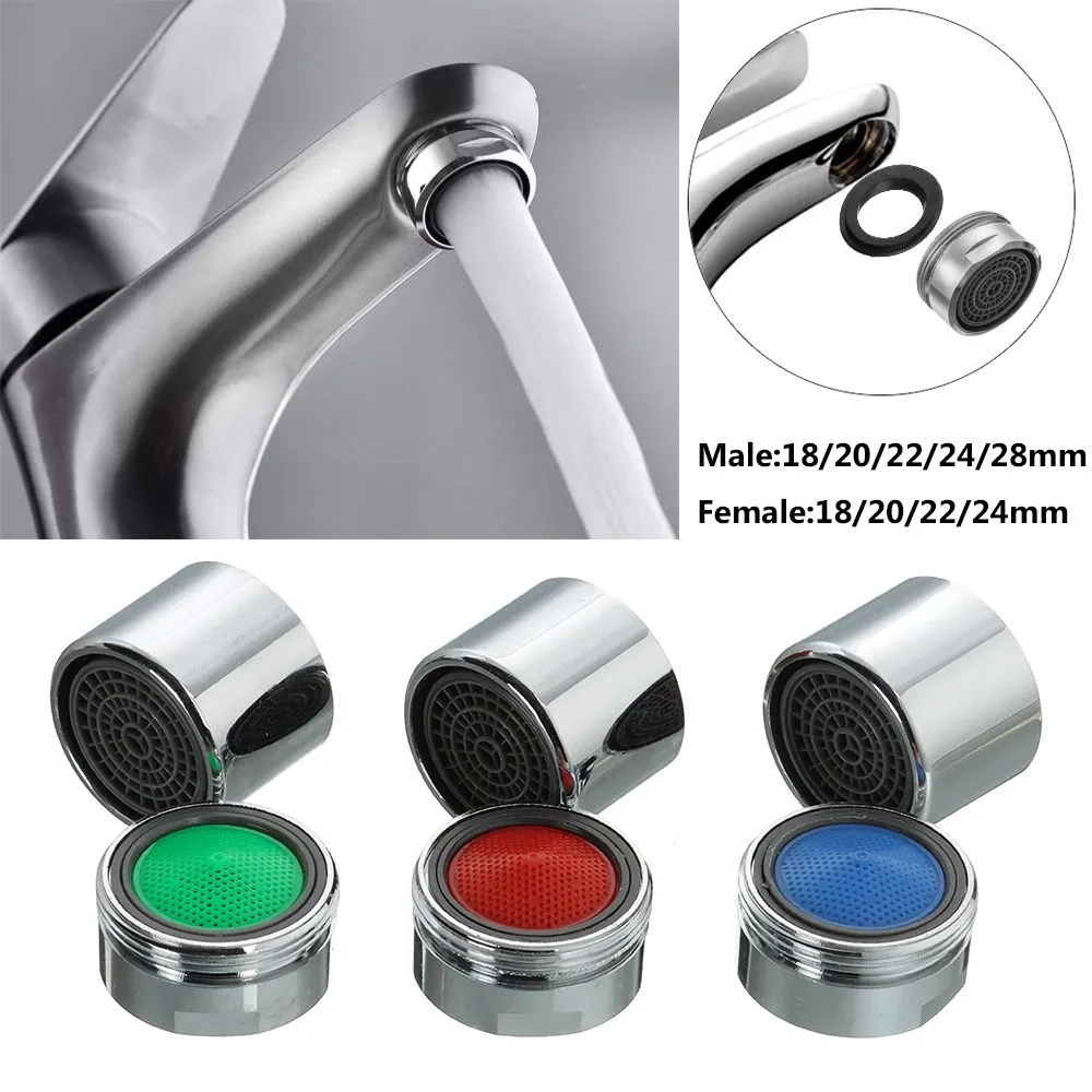 Pièces de remplacement de la cuisine Aérodator Adaptateur Faucet Accessoires Filtre de buse Aérateur de robinet Adaptateur de sauvegarde