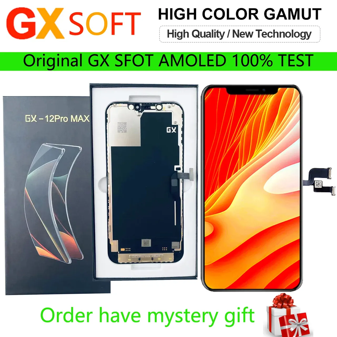 【新品】　iPhone12 pro max の OLED画面　デジタイザー Amazon.co.jp: iPhone 12 PRO MAX LCDスクリーン交換用、iPhone